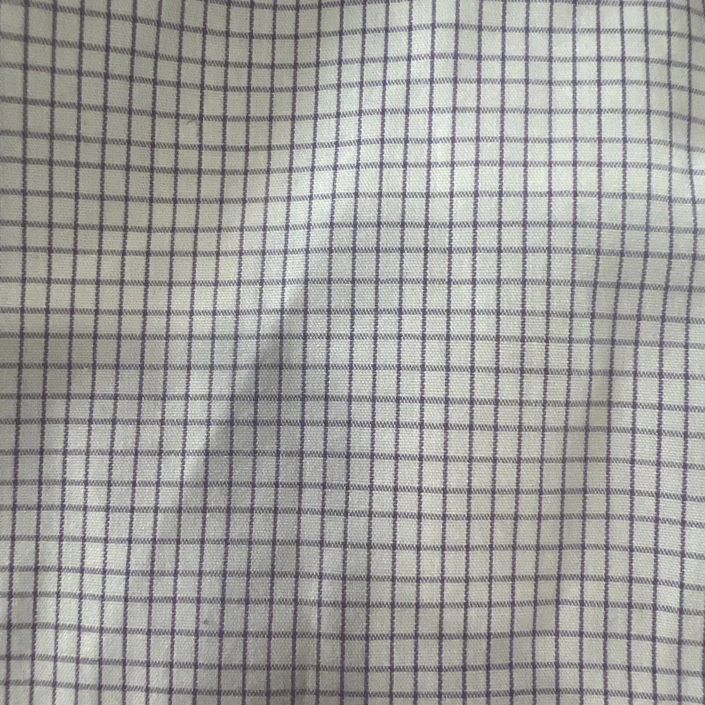 Banana Republic Mens Plum‎ Plaid Long Sleeve Button Up Size Xl  Beautiful 459